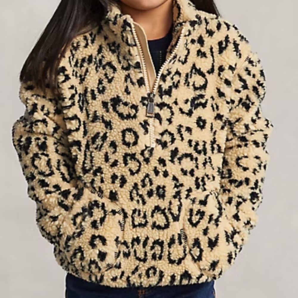 Polo Ralph Lauren Cheetah Fleece 4T